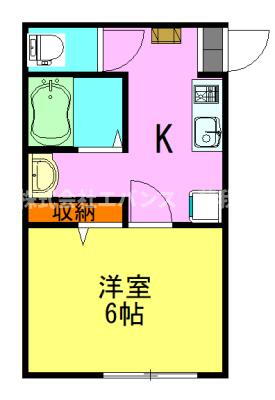 千葉県千葉市中央区大巌寺町 大森台駅 1K アパート 賃貸物件詳細