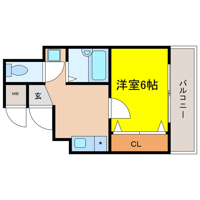 大阪府大阪市西区立売堀５ 阿波座駅 1K アパート 賃貸物件詳細
