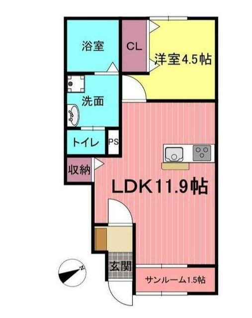 広島県福山市曙町３ 東福山駅 1SLDK アパート 賃貸物件詳細