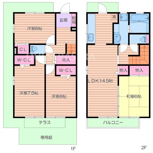 大阪府吹田市上山手町 千里山駅 4LDK 一戸建て 賃貸物件詳細