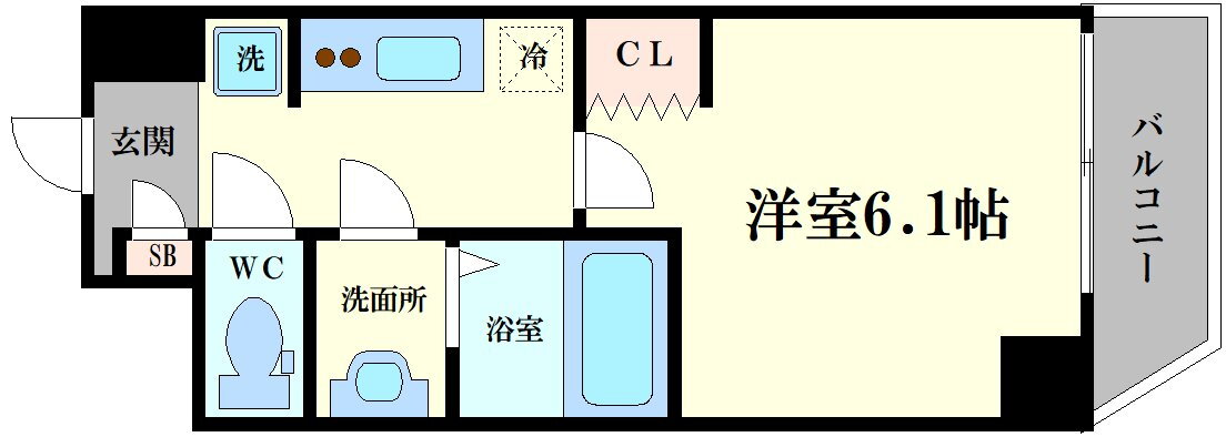 大阪府大阪市生野区新今里５ 今里駅 1K マンション 賃貸物件詳細