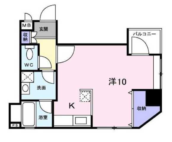 東京都目黒区下目黒２ 目黒駅 1K マンション 賃貸物件詳細