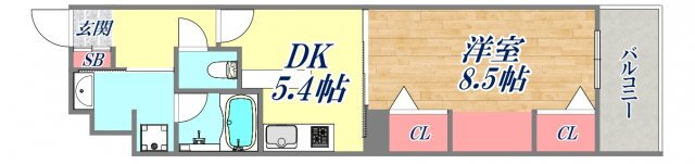 兵庫県神戸市中央区海岸通２ 三ノ宮駅 1DK マンション 賃貸物件詳細
