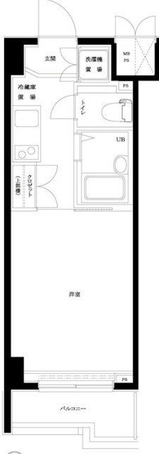東京都新宿区早稲田鶴巻町 早稲田駅 1K マンション 賃貸物件詳細