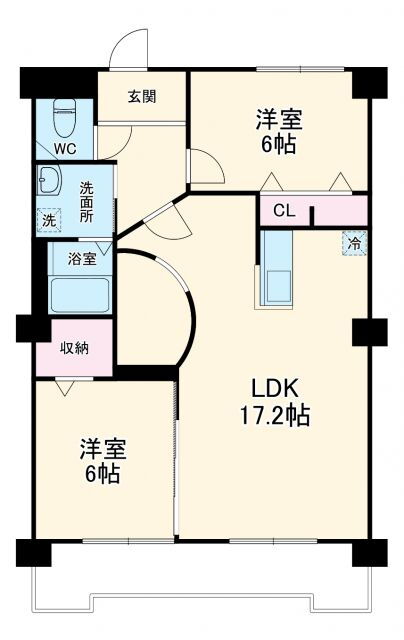 愛知県名古屋市守山区村合町 新守山駅 2SLDK マンション 賃貸物件詳細