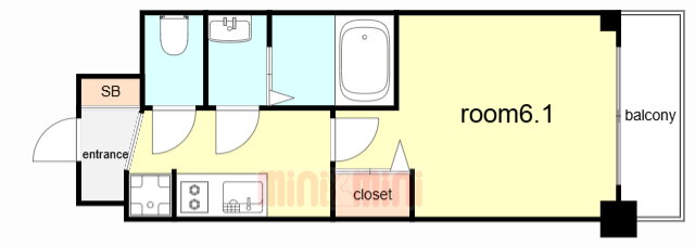 兵庫県神戸市長田区二番町１ 大開駅 1K マンション 賃貸物件詳細