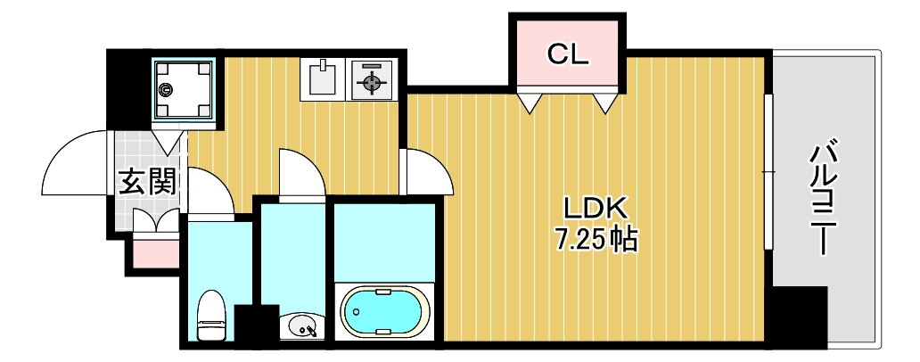 大阪府大阪市城東区永田３ 深江橋駅 1K マンション 賃貸物件詳細
