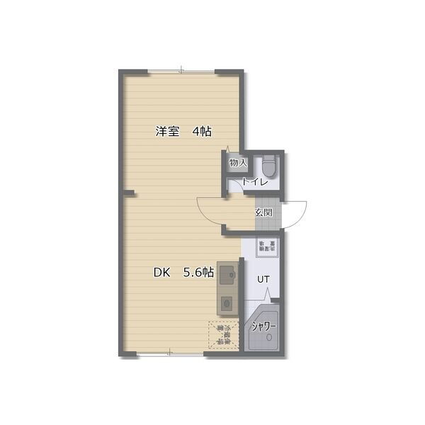北海道札幌市白石区東札幌二条５ 白石駅 1DK アパート 賃貸物件詳細