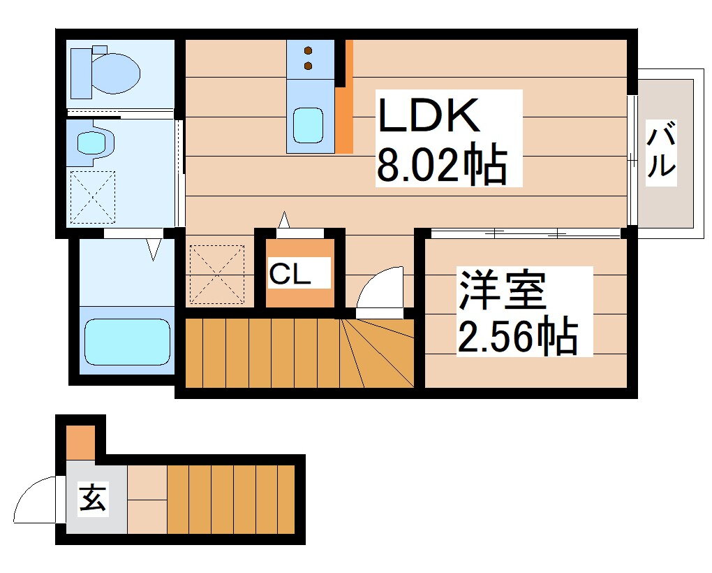 宮城県仙台市泉区八乙女中央５ 八乙女駅 1LDK アパート 賃貸物件詳細
