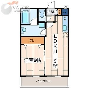 ライラック　ハイム 3階 1LDK 賃貸物件詳細