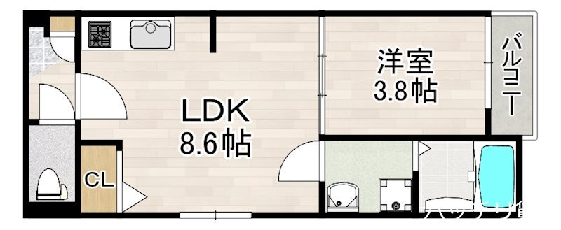愛知県名古屋市中川区中郷２ 高畑駅 1LDK アパート 賃貸物件詳細