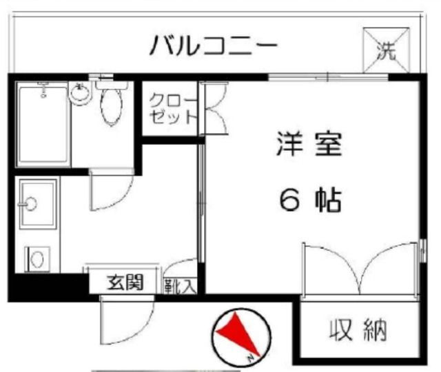 東京都世田谷区若林５ 若林駅 1K マンション 賃貸物件詳細