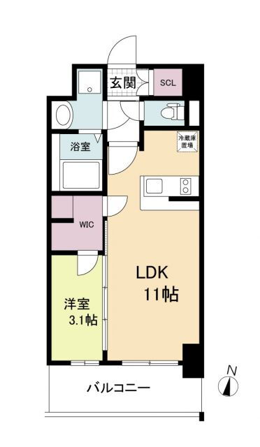 大阪府大阪市福島区吉野１ 野田阪神駅 1LDK マンション 賃貸物件詳細