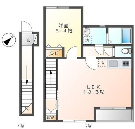 神奈川県横浜市戸塚区深谷町 戸塚駅 1LDK アパート 賃貸物件詳細