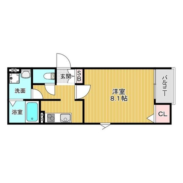 大阪府大阪市旭区清水３ 千林駅 1K アパート 賃貸物件詳細