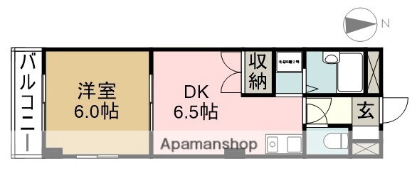 愛知県名古屋市港区名港１ 築地口駅 1DK マンション 賃貸物件詳細