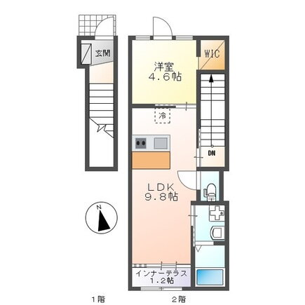 神奈川県川崎市川崎区大島５ 鈴木町駅 1LDK アパート 賃貸物件詳細