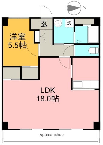 ＦＬＡＴ・Ｚ 3階 1LDK 賃貸物件詳細