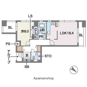 福岡県福岡市中央区大名２ 赤坂駅 1LDK マンション 賃貸物件詳細