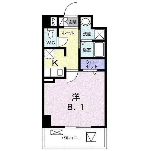神奈川県海老名市東柏ケ谷４ さがみ野駅 1K マンション 賃貸物件詳細