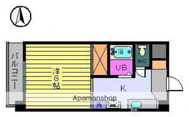 愛媛県松山市萱町１ 西堀端駅 1K マンション 賃貸物件詳細