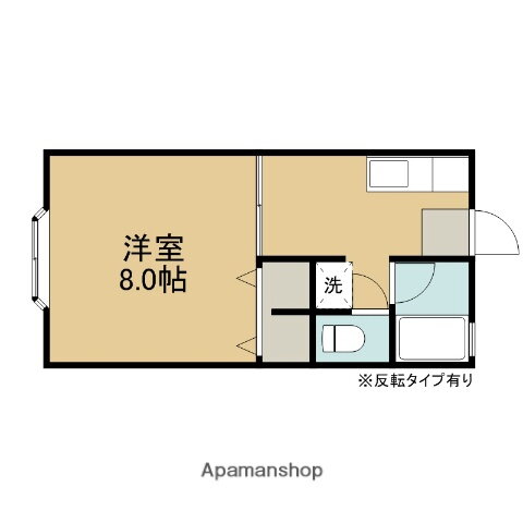 岩手県盛岡市北山１ 上盛岡駅 1K アパート 賃貸物件詳細