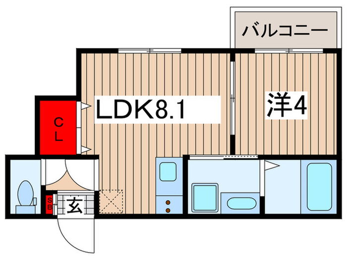 埼玉県上尾市浅間台１ 北上尾駅 1LDK アパート 賃貸物件詳細