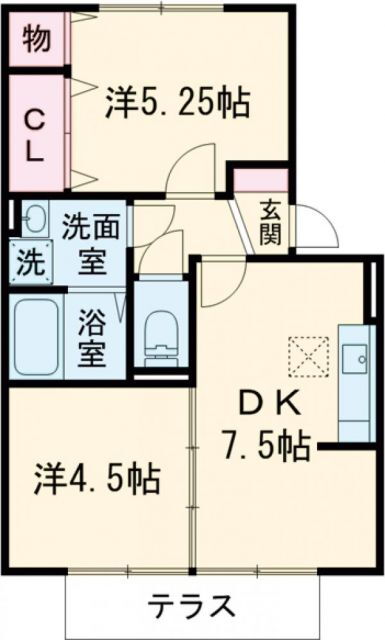 福岡県北九州市八幡西区下上津役４ 西山駅 2DK アパート 賃貸物件詳細