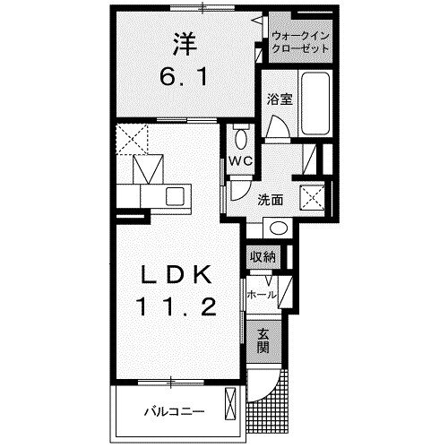埼玉県加須市南篠崎 花崎駅 1LDK アパート 賃貸物件詳細