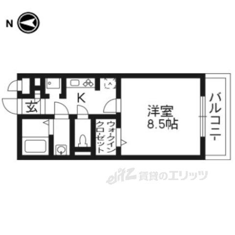 京都府京都市西京区川島野田町 桂駅 1K アパート 賃貸物件詳細
