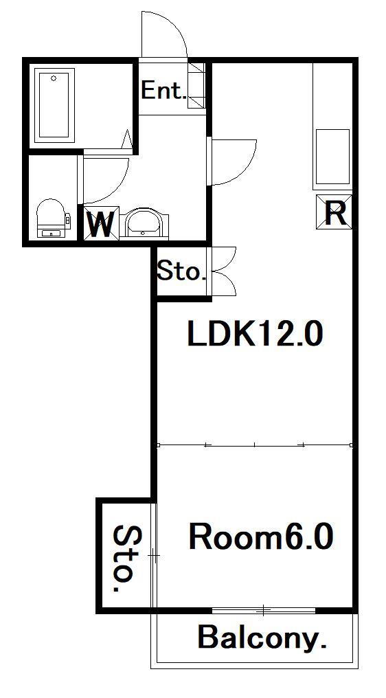 アークヒル 2階 1LDK 賃貸物件詳細