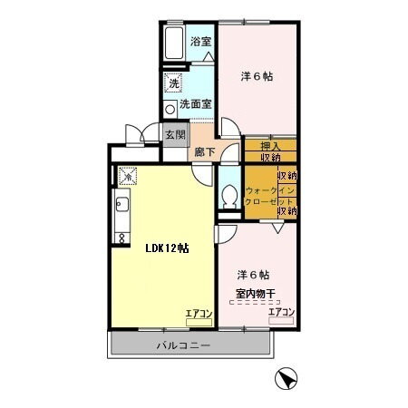 埼玉県行田市佐間２ 行田市駅 2LDK アパート 賃貸物件詳細