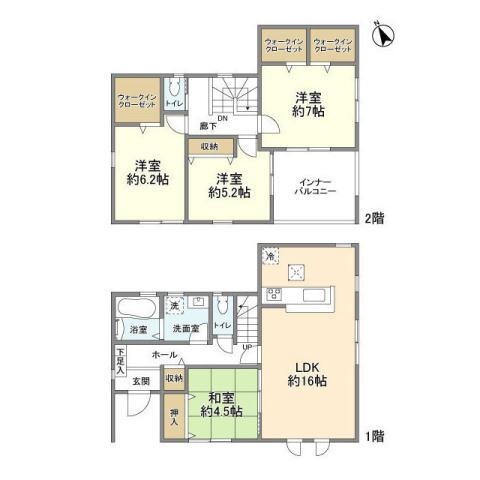千葉県船橋市三山３ 京成大久保駅 4LDK 一戸建て 賃貸物件詳細