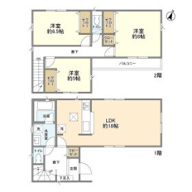 埼玉県新座市新堀１ 清瀬駅 3LDK 一戸建て 賃貸物件詳細