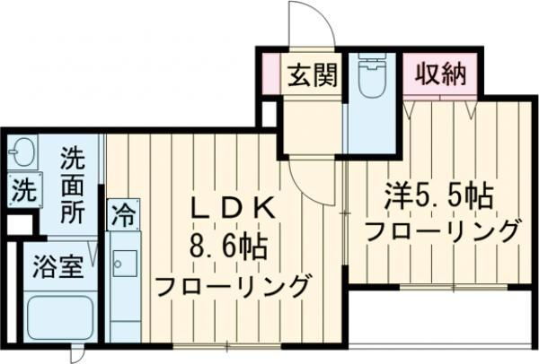 東京都大田区北千束２ 大岡山駅 1LDK アパート 賃貸物件詳細