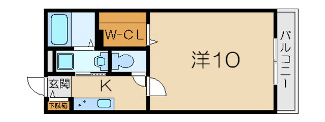 滋賀県東近江市中野町 新八日市駅 1K アパート 賃貸物件詳細