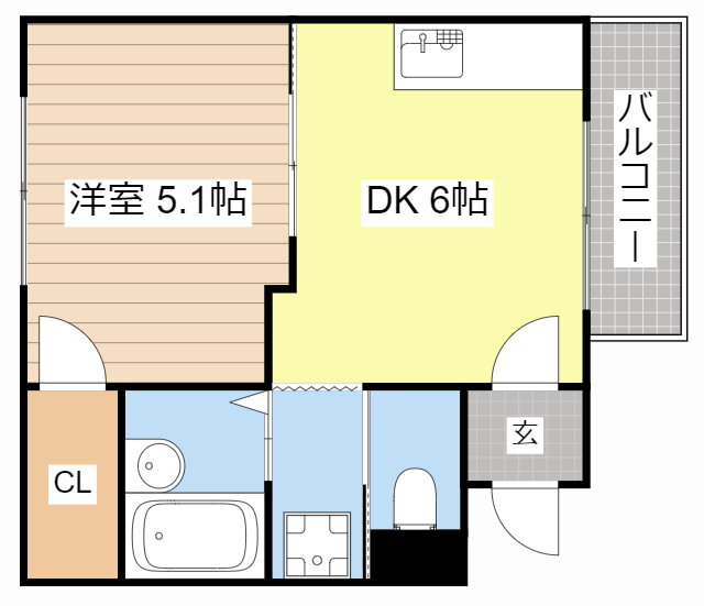滋賀県長浜市川崎町 長浜駅 1DK アパート 賃貸物件詳細