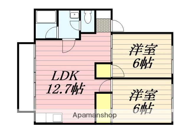 佐賀県三養基郡基山町大字小倉 基山駅 2LDK アパート 賃貸物件詳細
