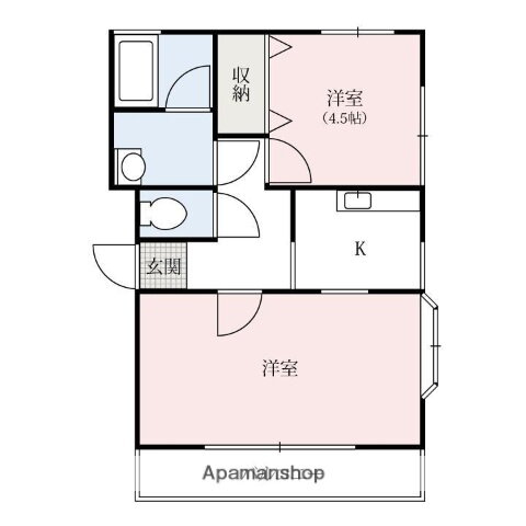 天沼　Ｋ　ＨＯＵＳＥ 1階 2K 賃貸物件詳細