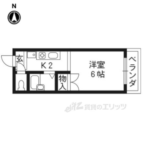 京都府京都市山科区西野山中鳥井町 椥辻駅 1K マンション 賃貸物件詳細