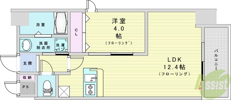 大阪府大阪市北区本庄西２ 天神橋筋六丁目駅 1LDK マンション 賃貸物件詳細