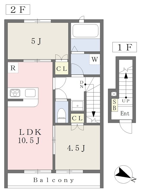 兵庫県姫路市御立中３ 姫路駅 2LDK アパート 賃貸物件詳細