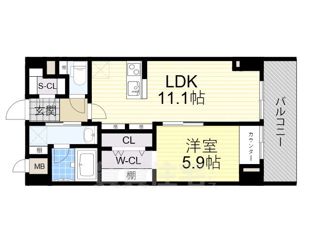 大阪府大阪市淀川区田川２ 十三駅 1LDK マンション 賃貸物件詳細