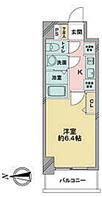 愛知県名古屋市中区千代田３ 鶴舞駅 1K マンション 賃貸物件詳細