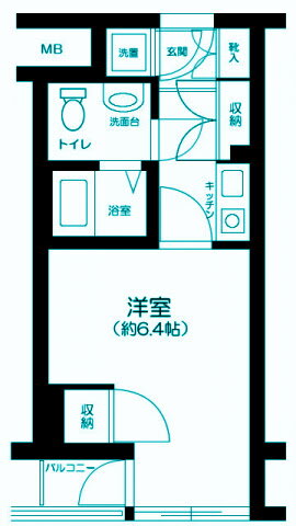 東京都港区白金台２ 高輪台駅 1K マンション 賃貸物件詳細