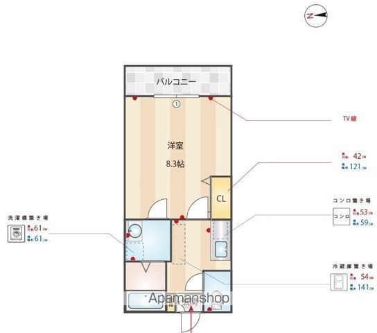 福岡県福岡市東区筥松３ 貝塚駅 1K アパート 賃貸物件詳細
