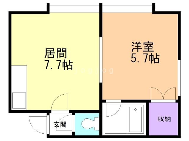 北海道札幌市東区北三十七条東１６ 新道東駅 1DK アパート 賃貸物件詳細
