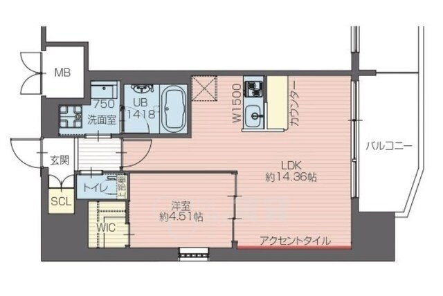 大阪府大阪市西区本田２ 九条駅 1LDK マンション 賃貸物件詳細