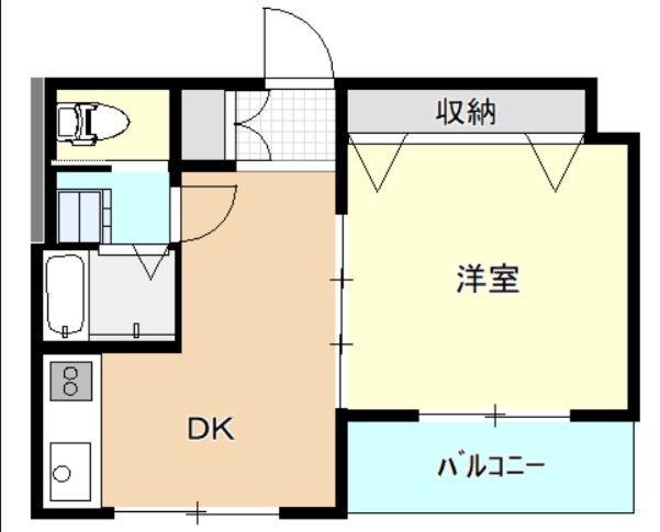 広島県広島市東区牛田新町３ 不動院前駅 1DK アパート 賃貸物件詳細