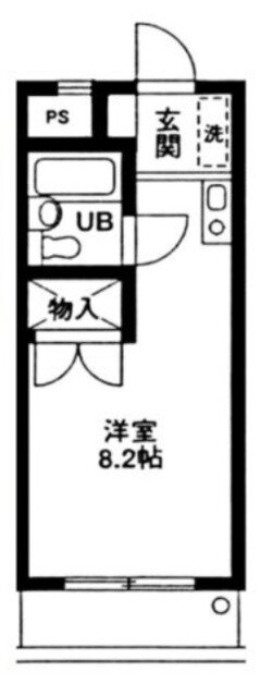 ラピュタ浜田山 1階 ワンルーム 賃貸物件詳細